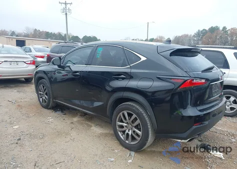 2016 Lexus Nx 200T from USA, damaged, VIN JTJYARBZ2G2038440
